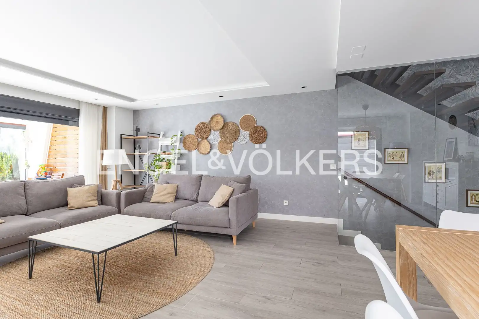 Sala d'estar de Casa adosada de lloguer en El Olivar de Mirabal
