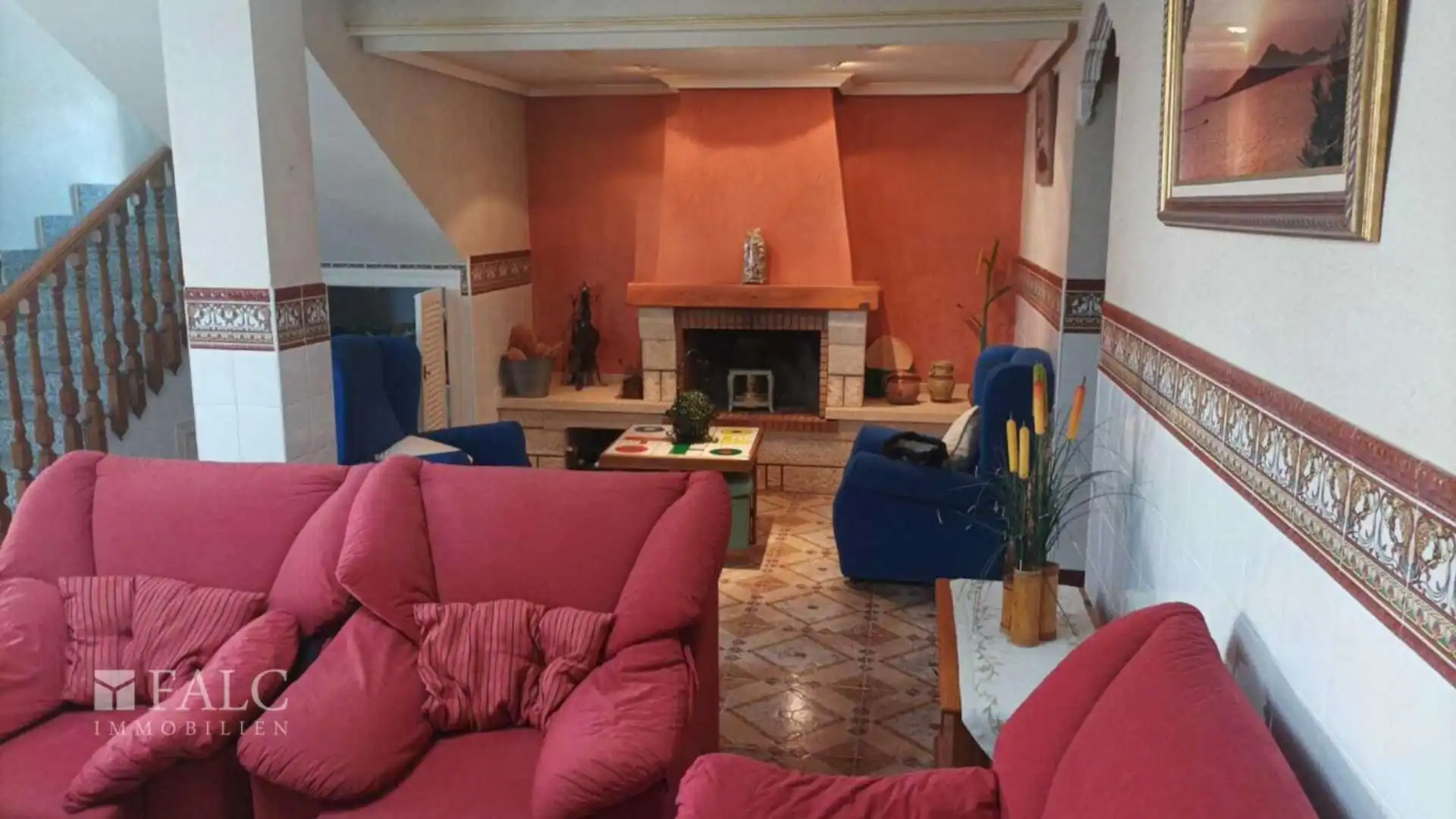 Sala d'estar de Finca rústica en venda en La Manga del Mar Menor amb Aire condicionat, Calefacció i Terrassa
