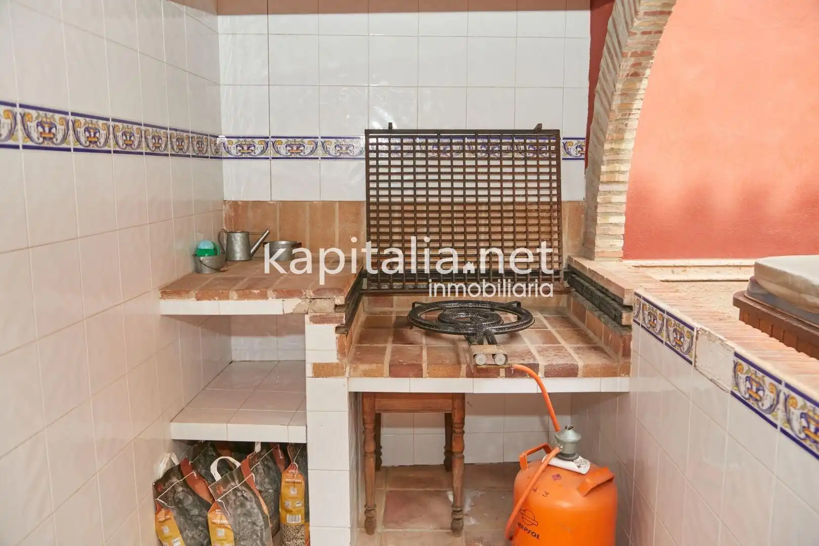 Cocina de Casa o chalet en venta en Xàtiva con Aire acondicionado, Jardín privado y Terraza