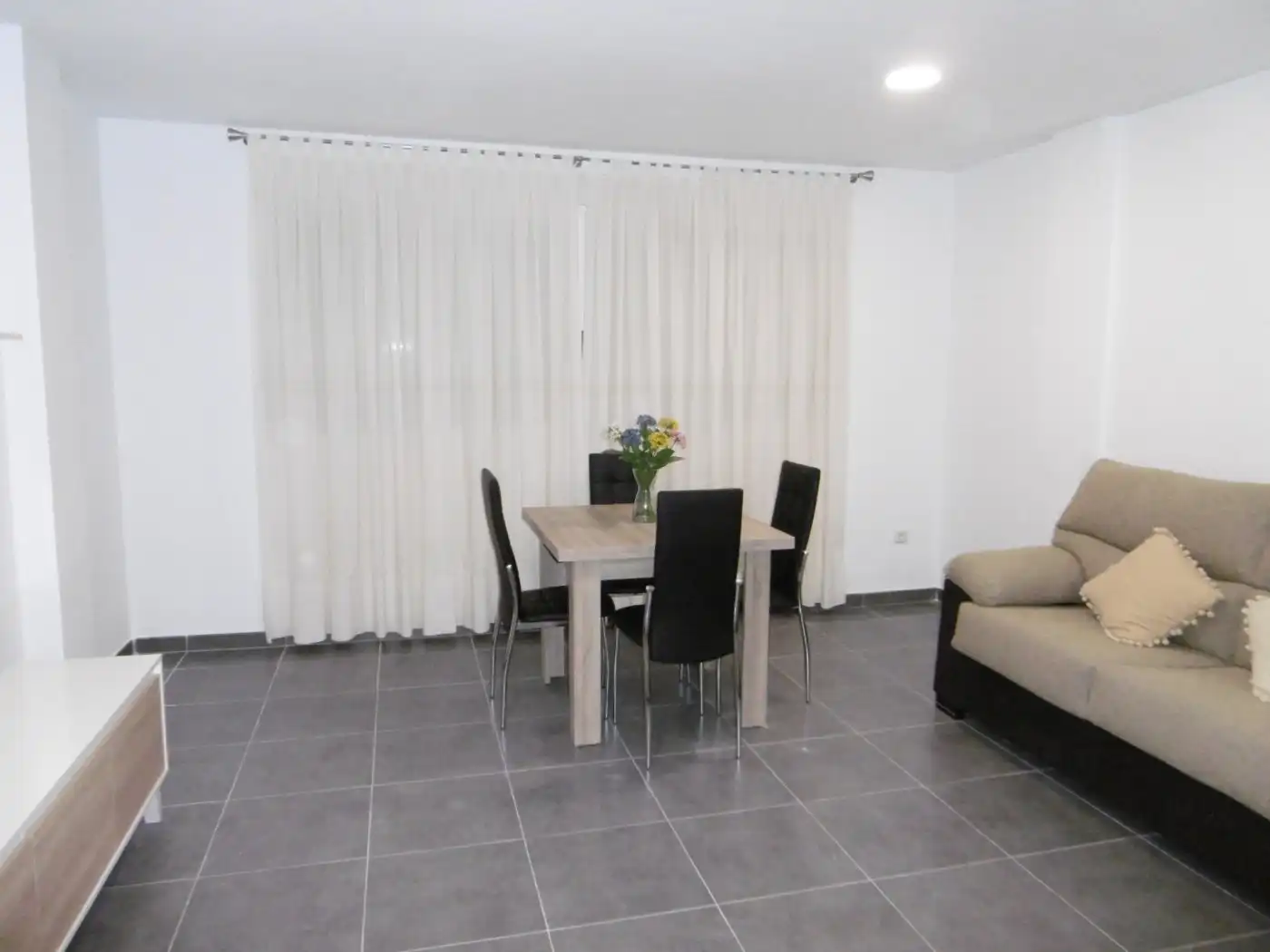 Dining room of Flat for sale in Vall d'Alba  with Furnished