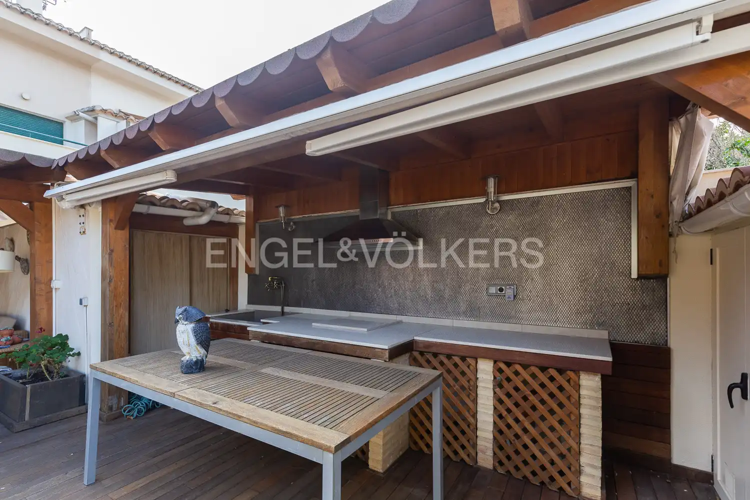 Terraza de Casa adosada en venta en Valencia con Aire acondicionado, Calefacción y Jardín privado