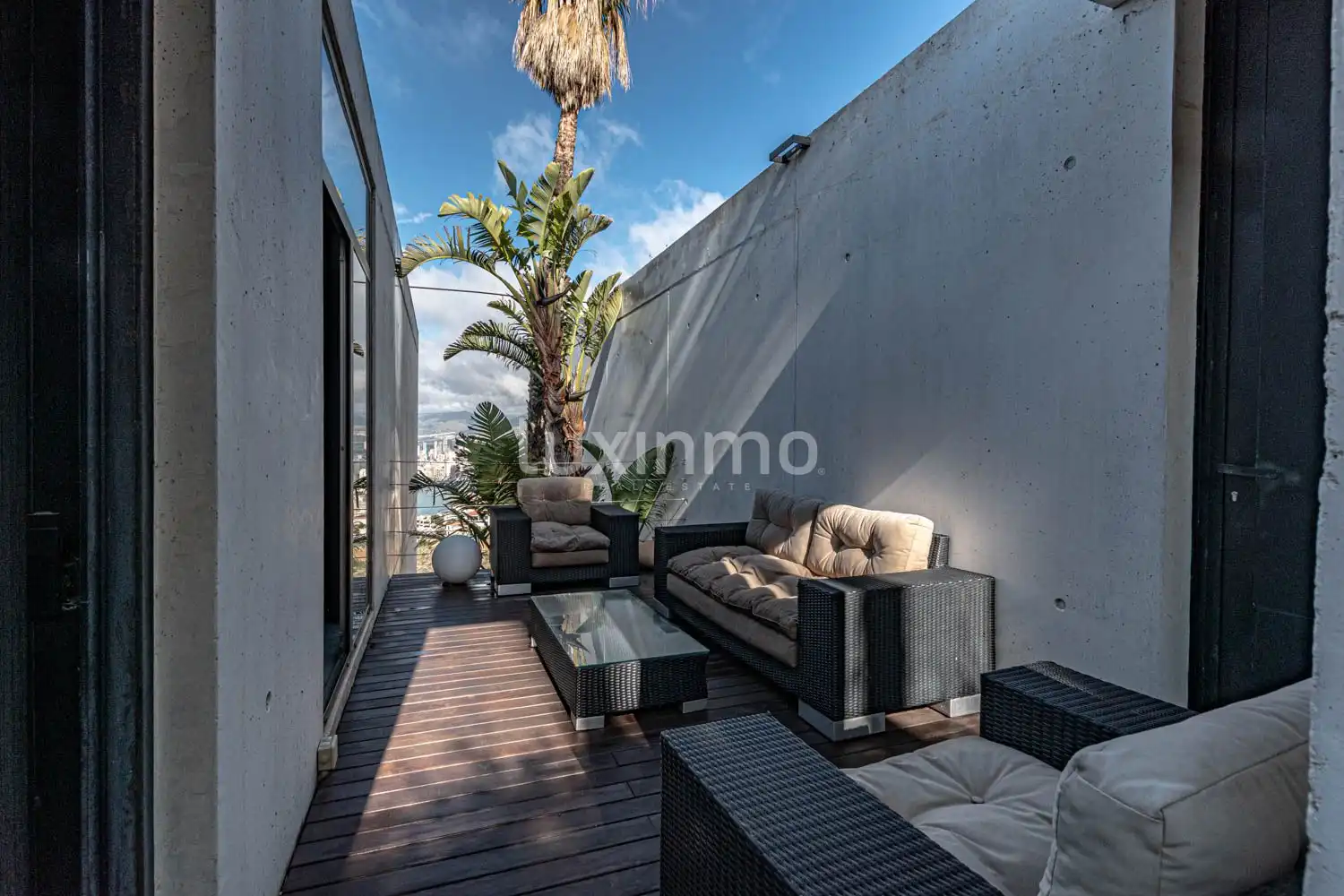 Terraza de Casa o chalet en venta en Benidorm con Aire acondicionado, Calefacción y Terraza