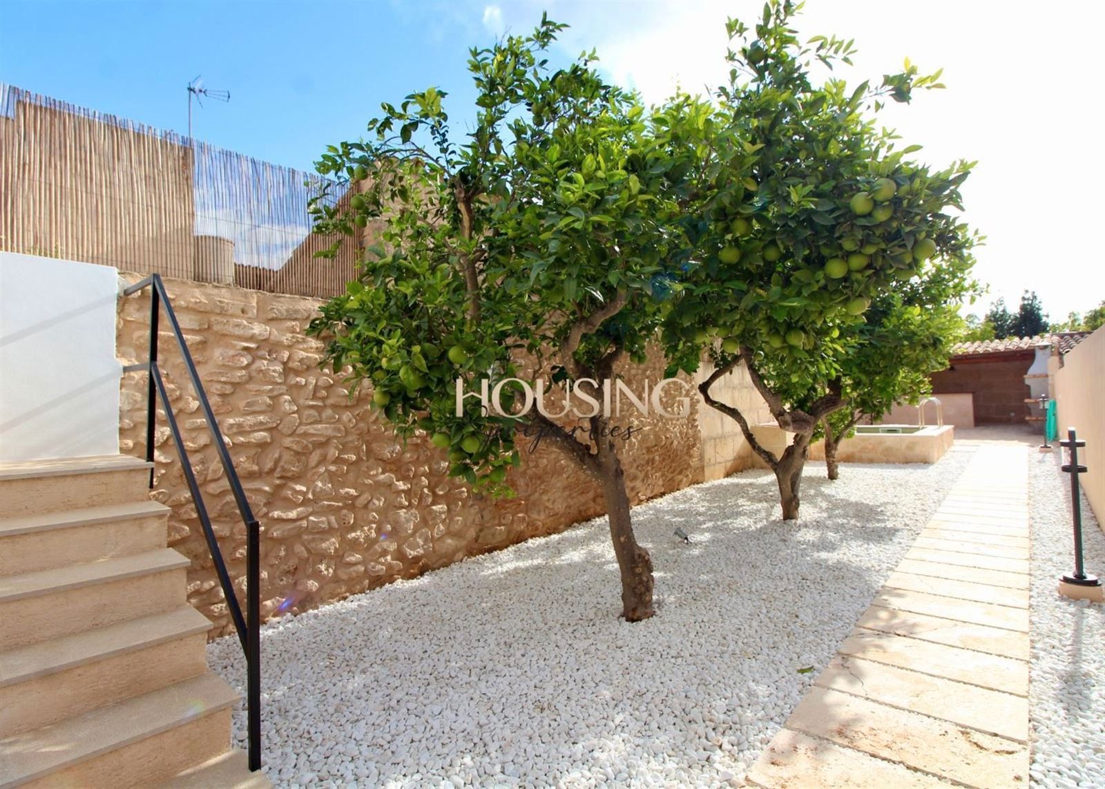 Exterior view of Single-family semi-detached for sale in Llucmajor  with Private garden, Terrace and Storage room