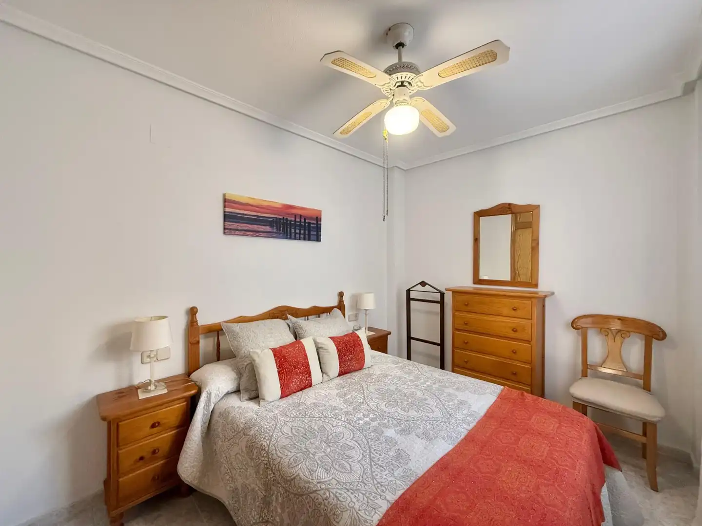 Bedroom of Flat for rent in Guardamar del Segura  with Terrace, Furnished and Oven