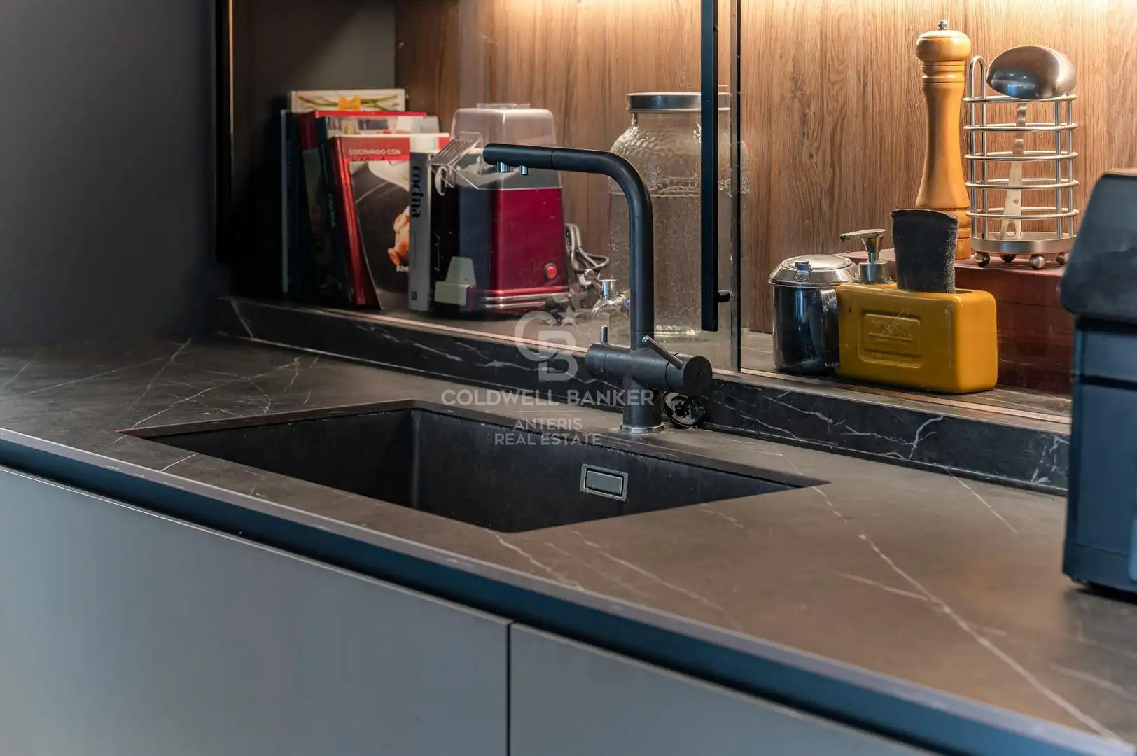 Kitchen of Attic for sale in Badalona  with Air Conditioner, Heating and Terrace