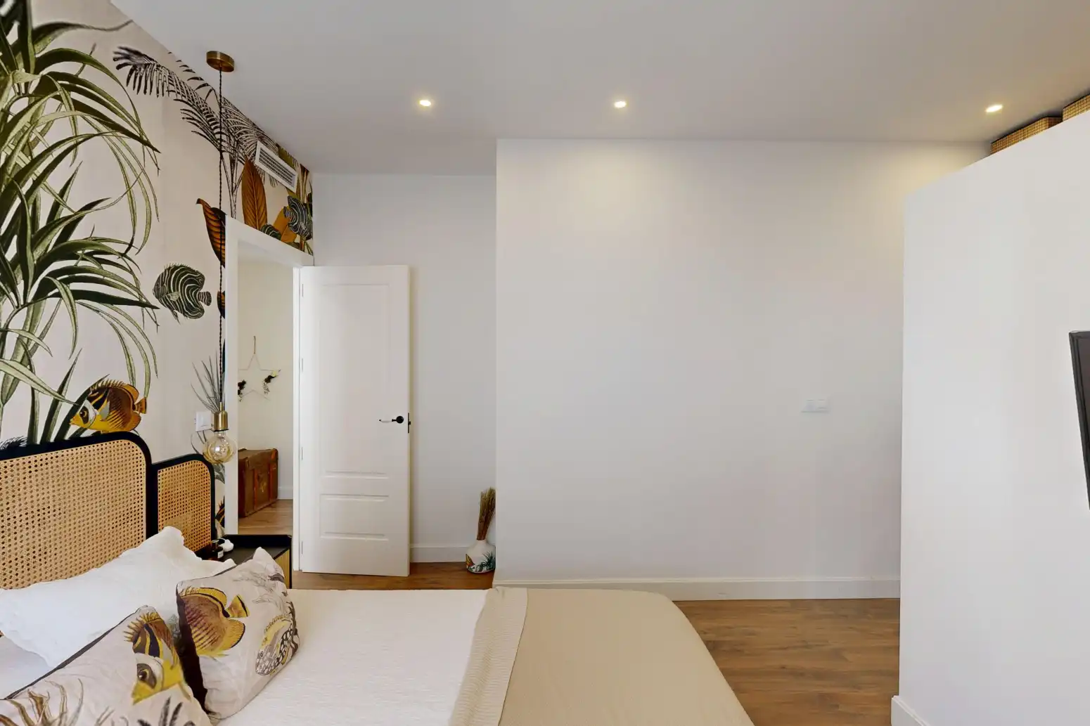 Bedroom of Houses for sale in Cartagena  with Air Conditioner, Parquet flooring and Terrace