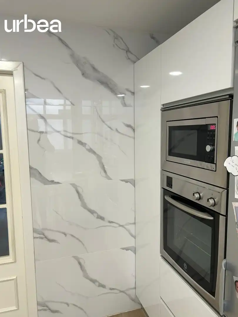 Kitchen of Flat for sale in Málaga  with Private garden, Terrace and Storage room