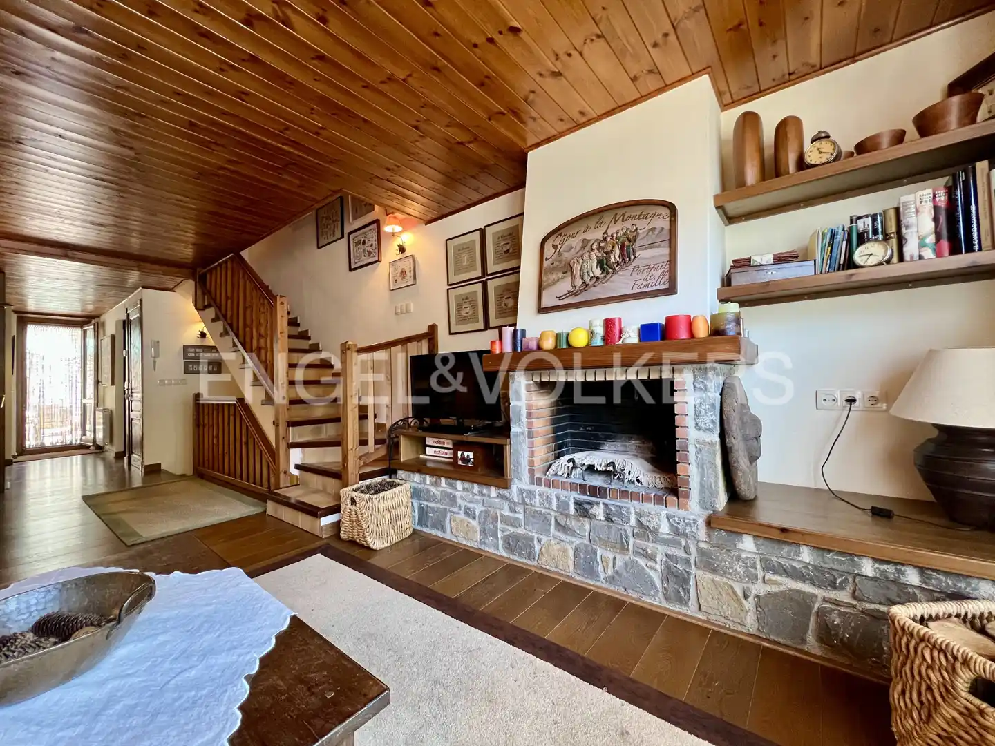 Living room of Single-family semi-detached for sale in Vielha e Mijaran  with Heating, Terrace and Furnished