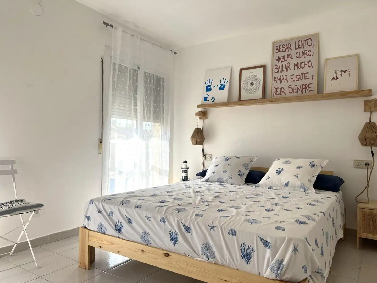 Dormitori de Casa adosada en venda en Sant Pere Pescador amb Aire condicionat, Calefacció i Terrassa