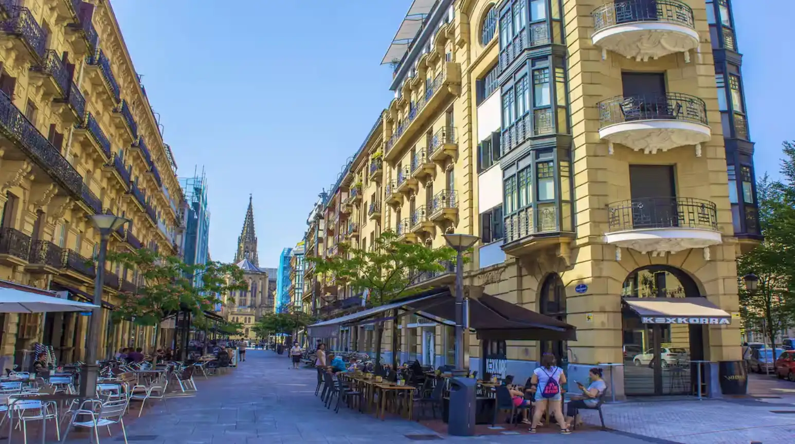 Vista exterior de Apartament de lloguer en Donostia - San Sebastián  amb Aire condicionat, Calefacció i Parquet