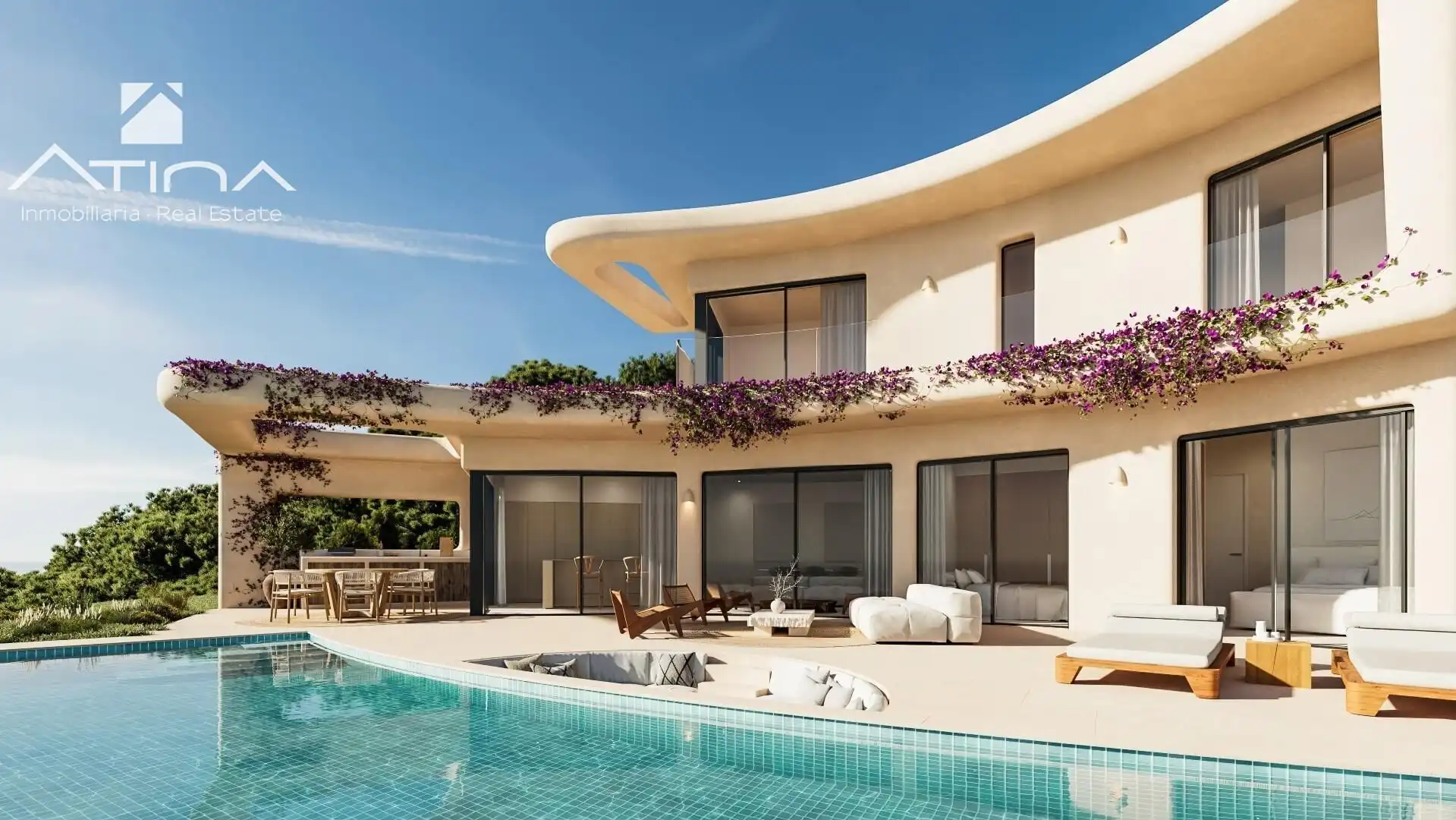 Vista exterior de Casa o xalet en venda en Jávea / Xàbia amb Aire condicionat, Calefacció i Jardí privat