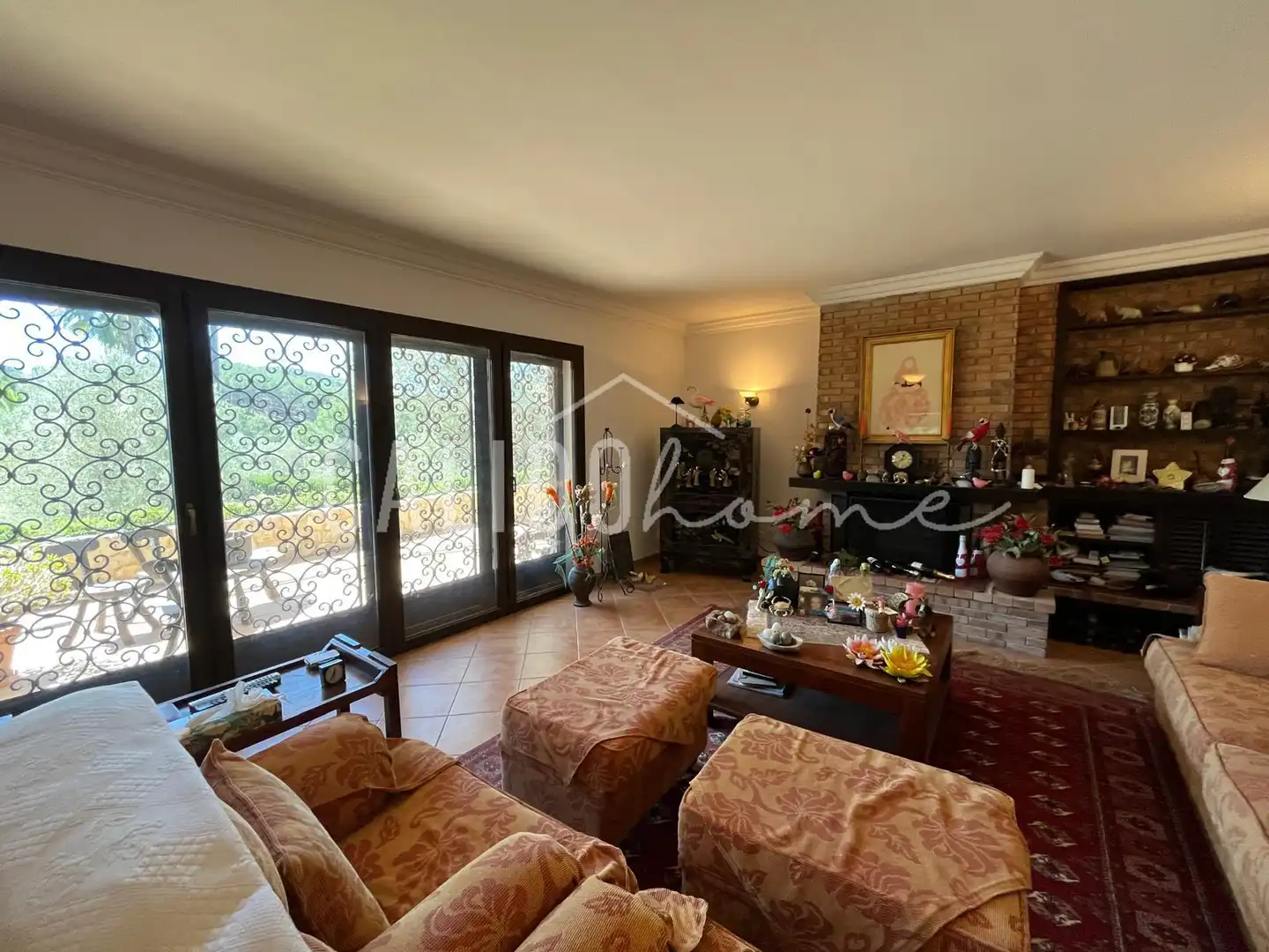 Living room of Country homes for sale in Calvià  with Air Conditioner, Heating and Private garden