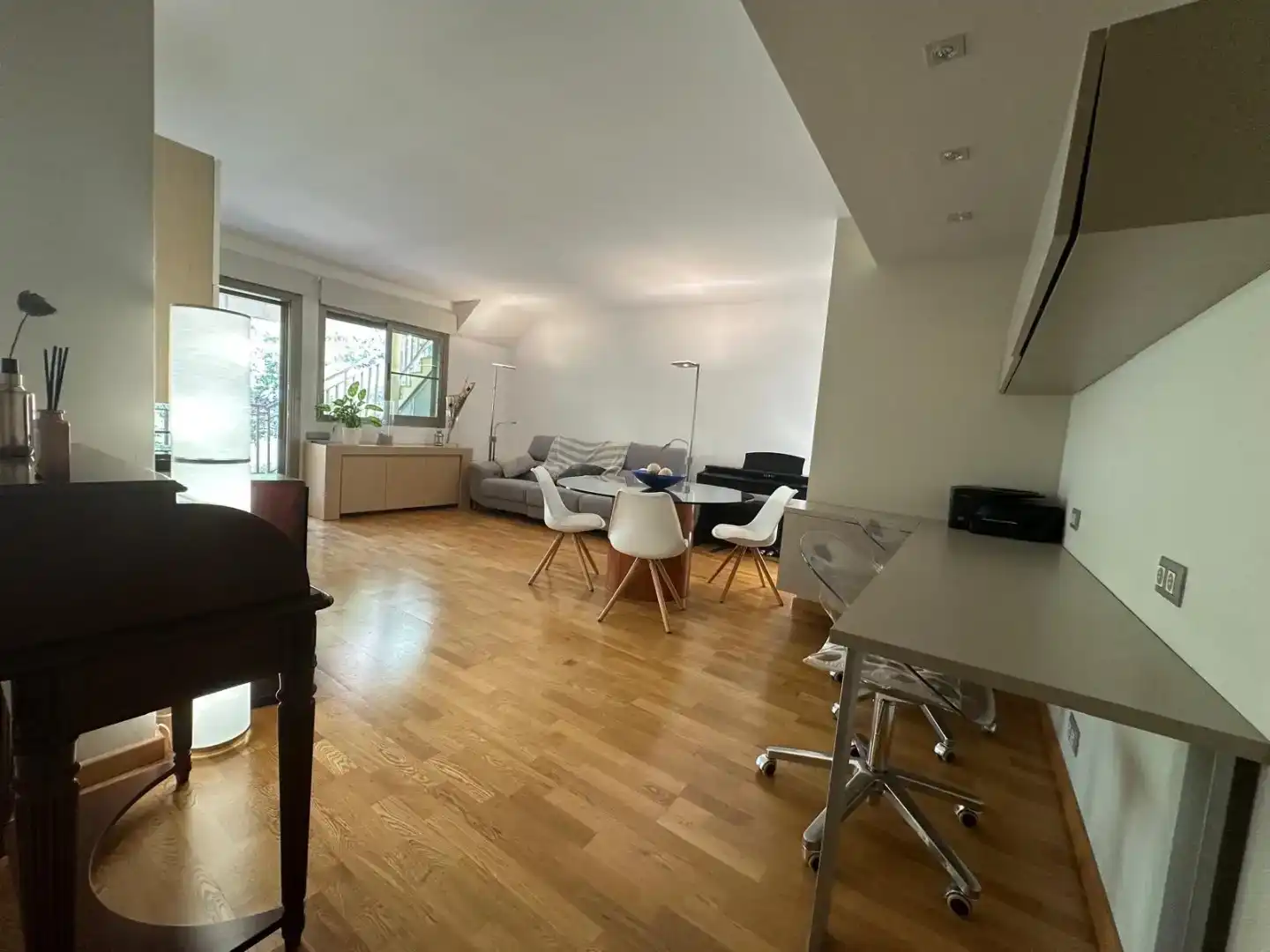 Sala d'estar de Pis en venda en  Palma de Mallorca amb Aire condicionat, Piscina i Balcó