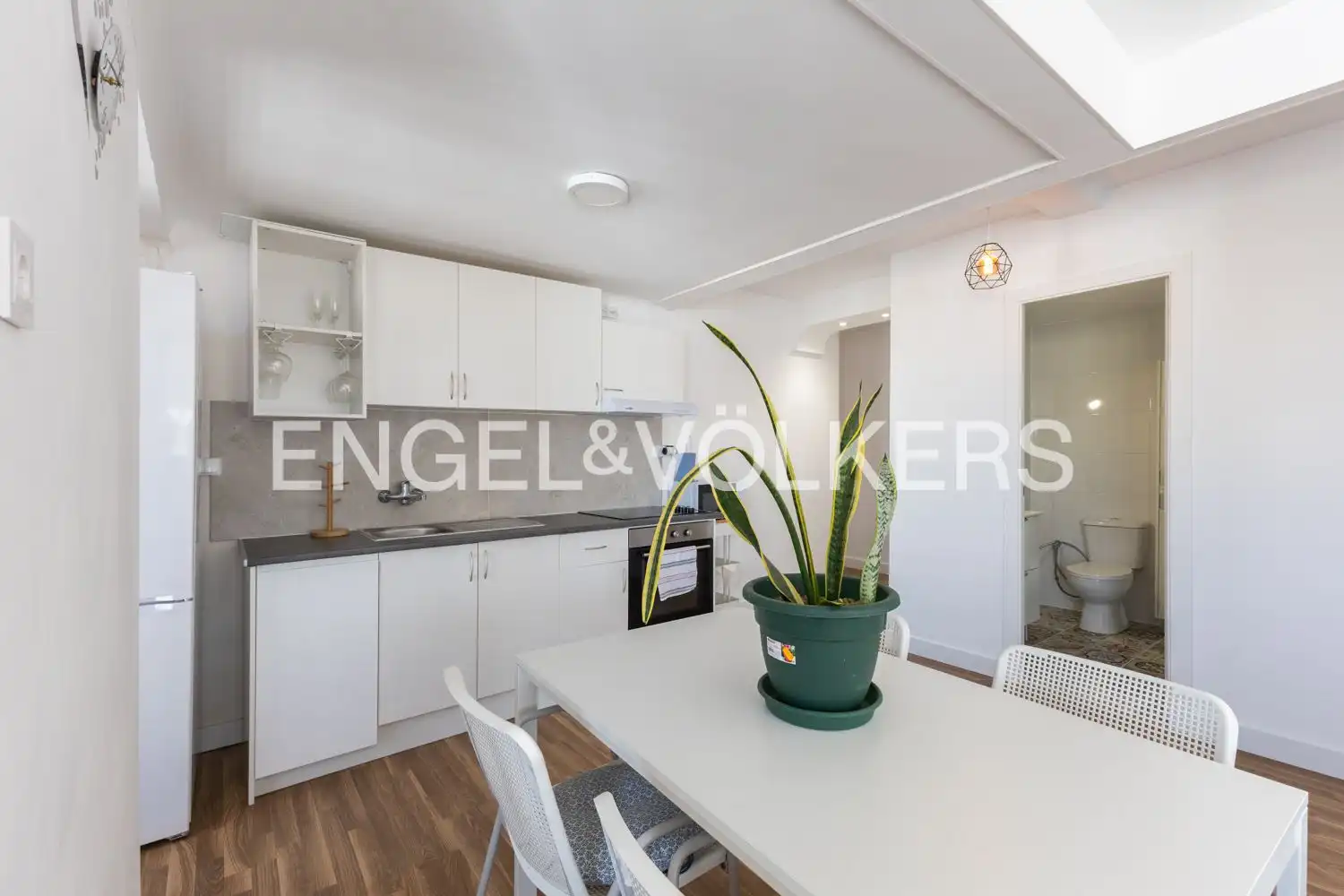 Kitchen of Flat for rent in Sagunto / Sagunt  with Air Conditioner, Heating and Parquet flooring