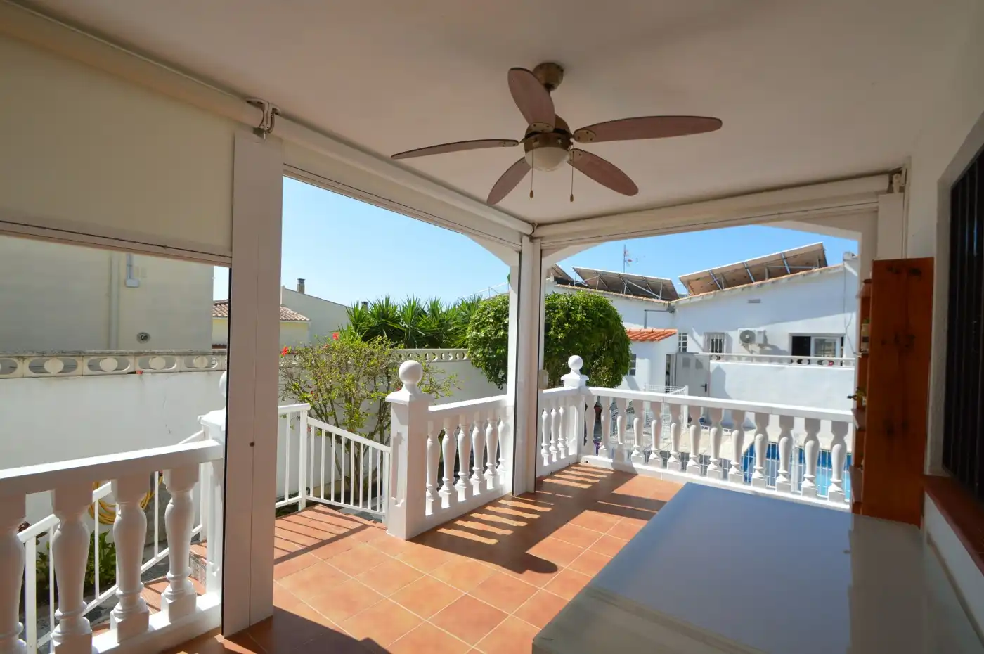 Terrassa de Casa o xalet en venda en Vinaròs amb Jardí privat, Terrassa i Piscina