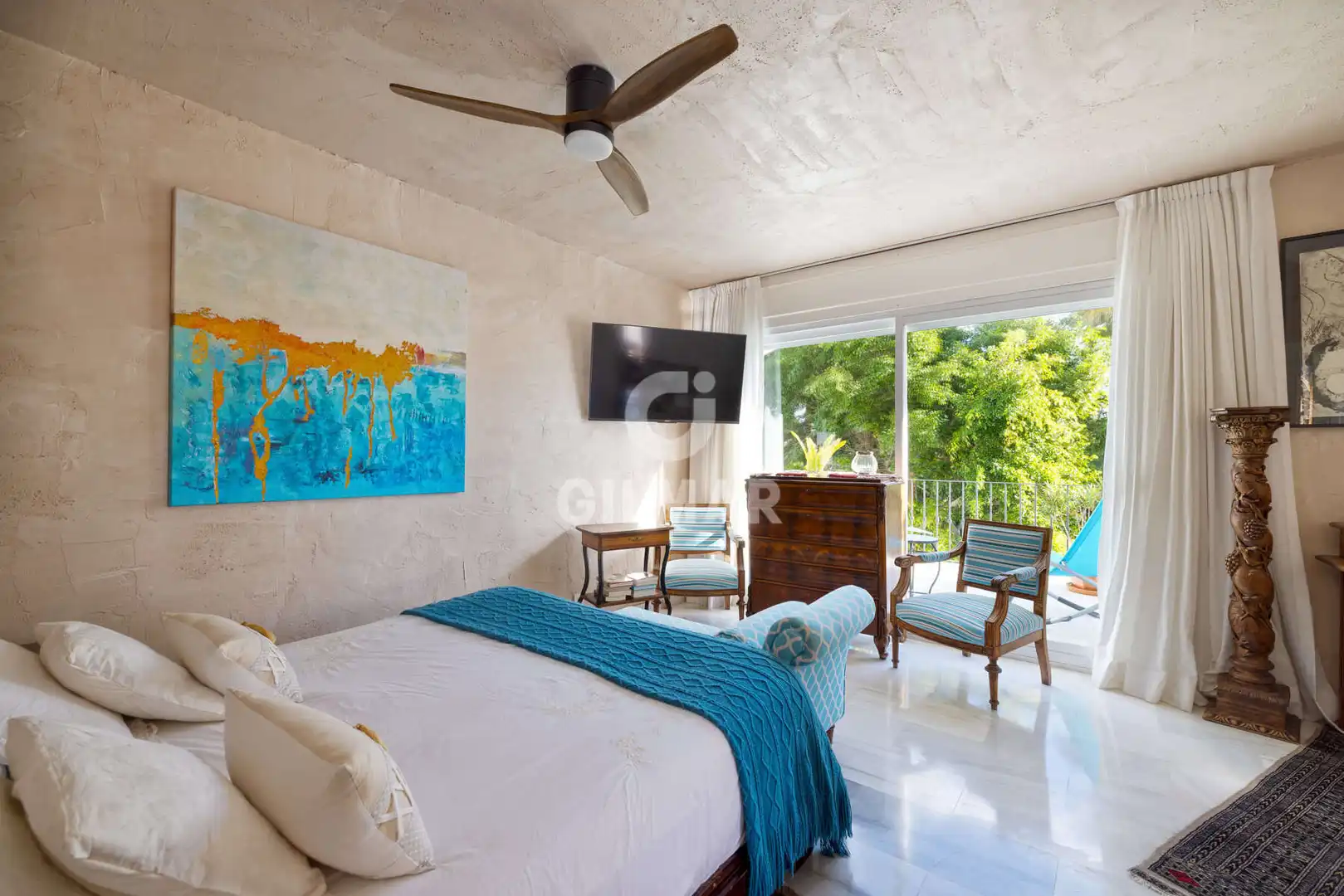 Schlafzimmer von Maisonette zum Verkauf in Estepona mit Heizung, Abstellraum und Balkon