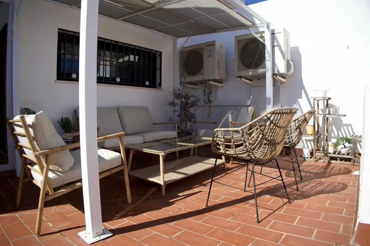 Terrace of Detached homes for sale in Fuengirola  with Air Conditioner, Heating and Private garden