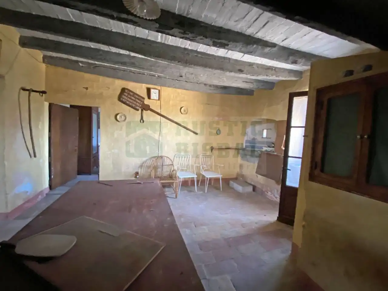 Cocina de Finca rústica en venta en Pontós con Jardín privado