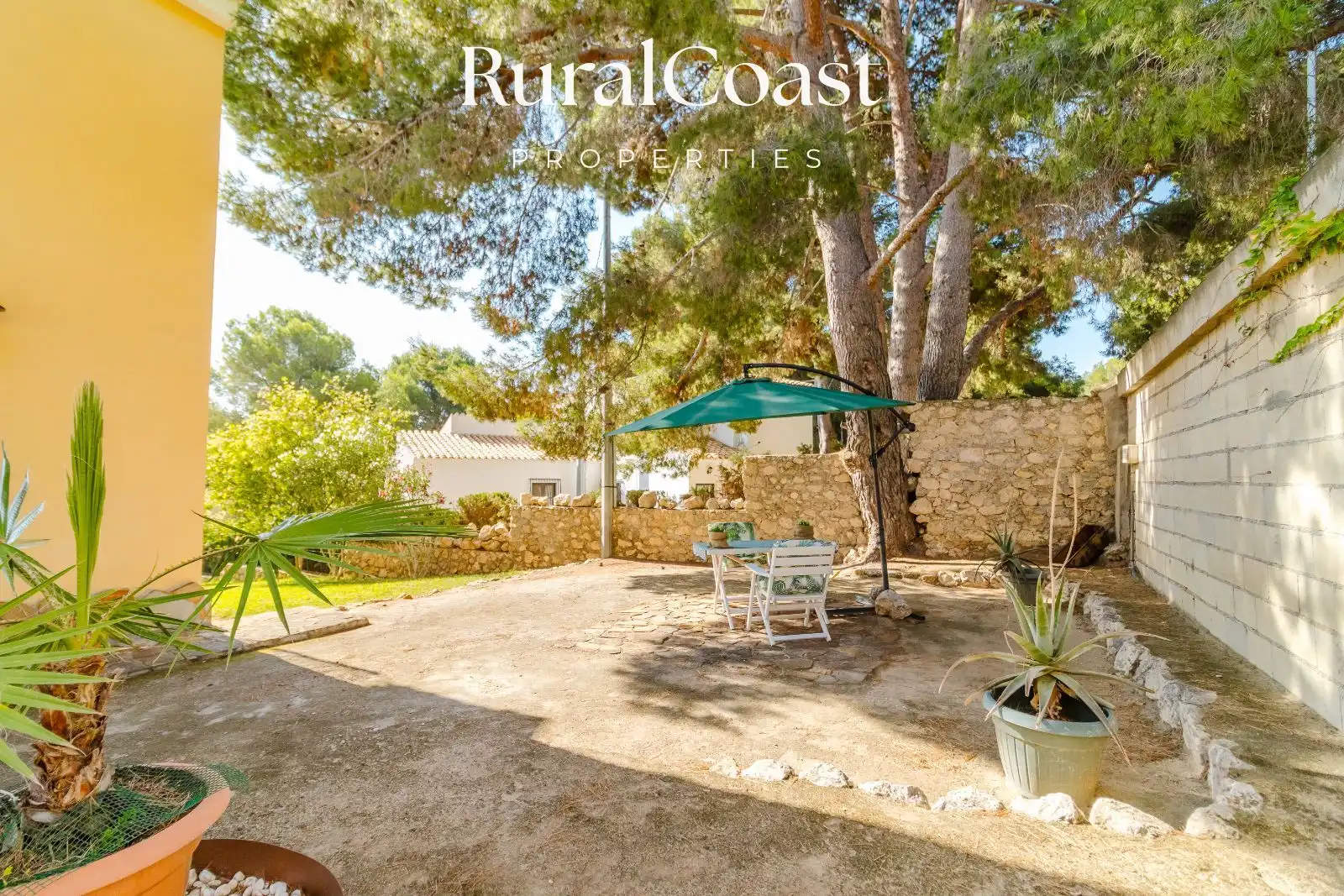 Vista exterior de Casa o chalet en venta en Tibi con Aire acondicionado, Calefacción y Jardín privado
