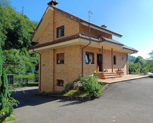 Exterior view of House or chalet for sale in Langreo  with Swimming Pool