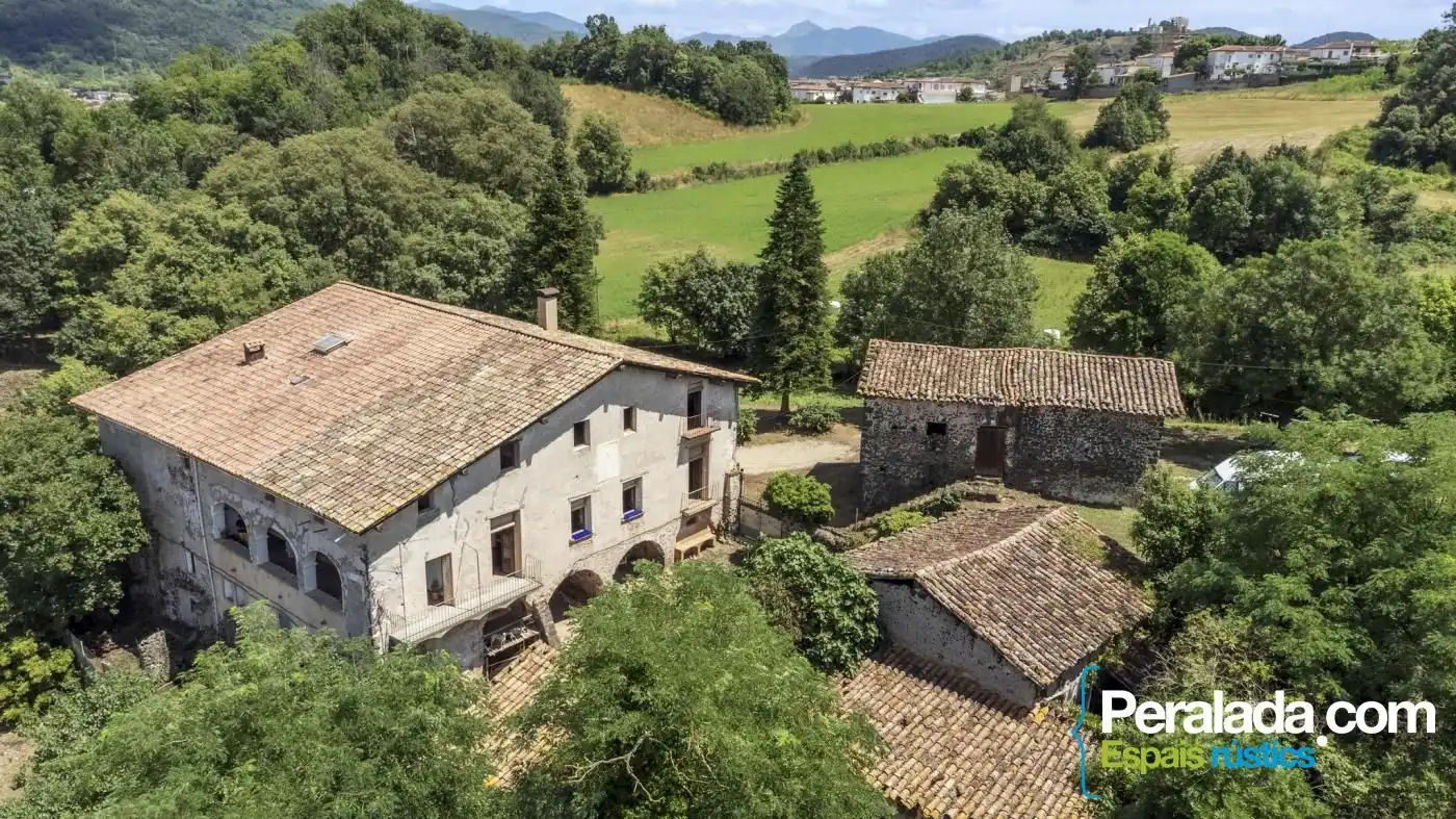 Vista exterior de Casa o xalet en venda en Olot