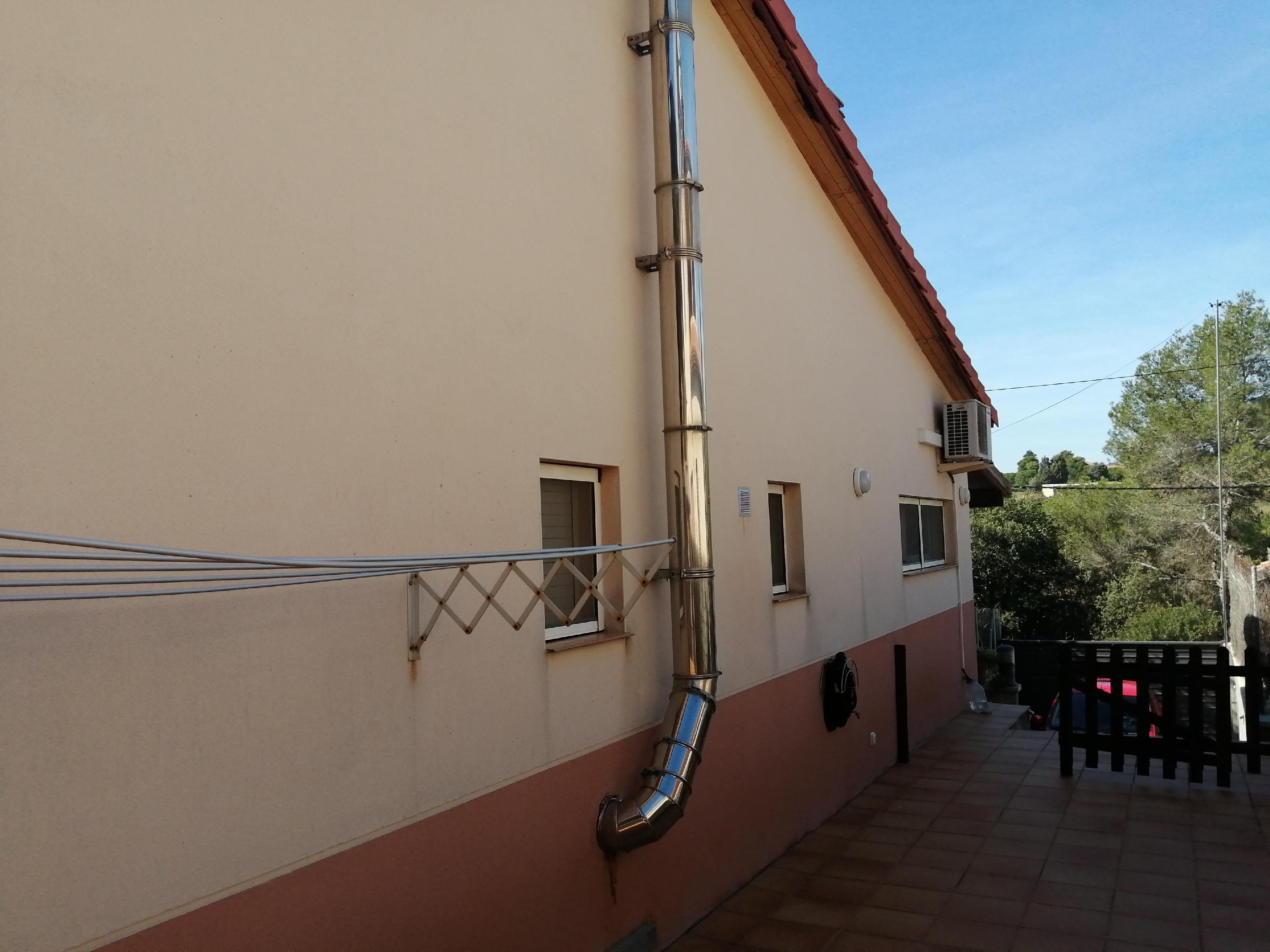 Exterior view of House or chalet for sale in Piera  with Air Conditioner, Heating and Private garden