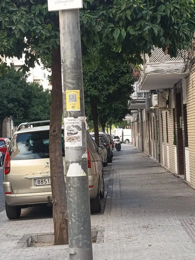 Vista exterior de Pis de lloguer en Sevilla amb Aire condicionat, Calefacció i Terrassa