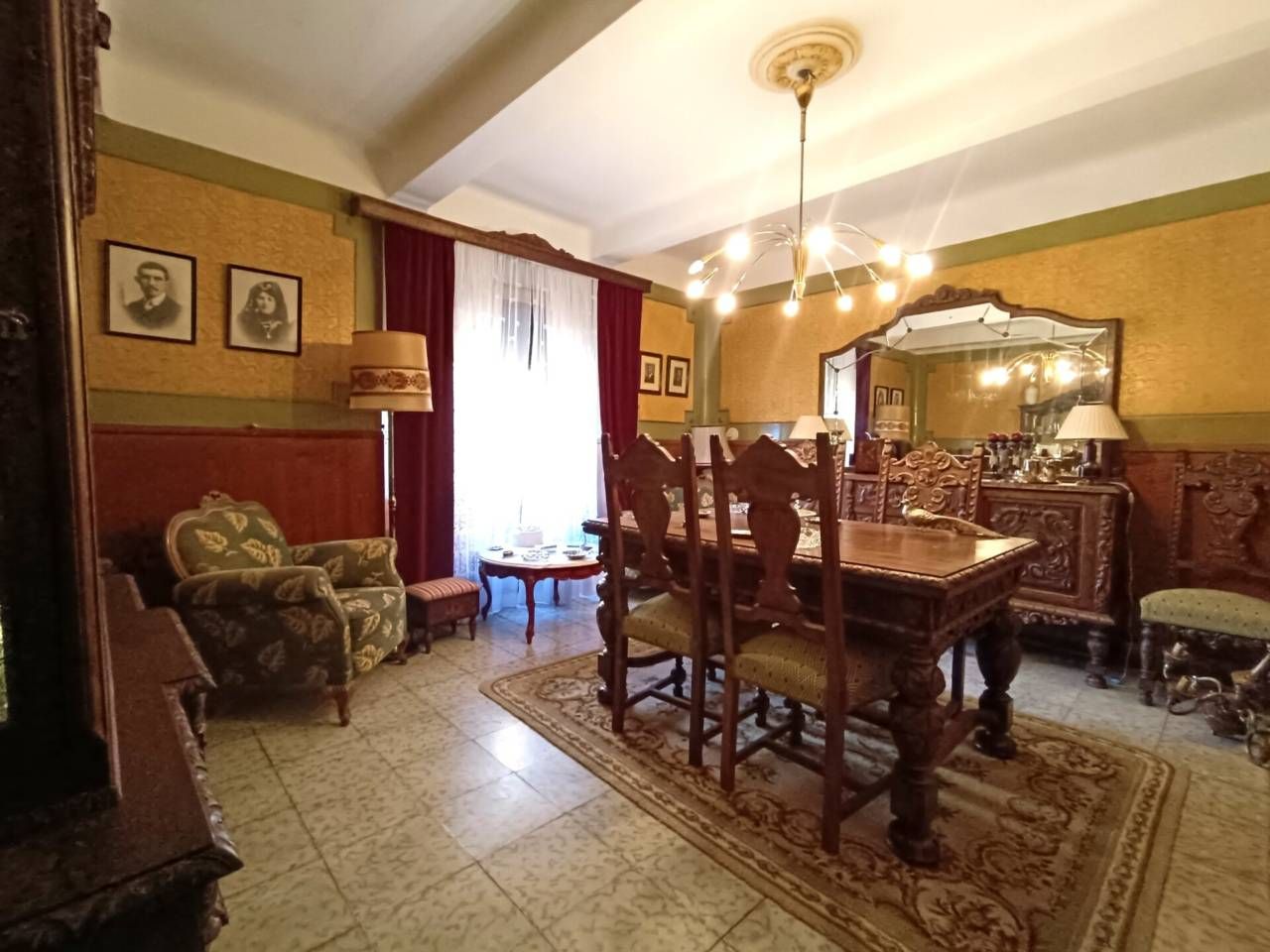 Comedor de Casa o chalet en venta en Pedrosa del Príncipe con Calefacción, Jardín privado y Amueblado
