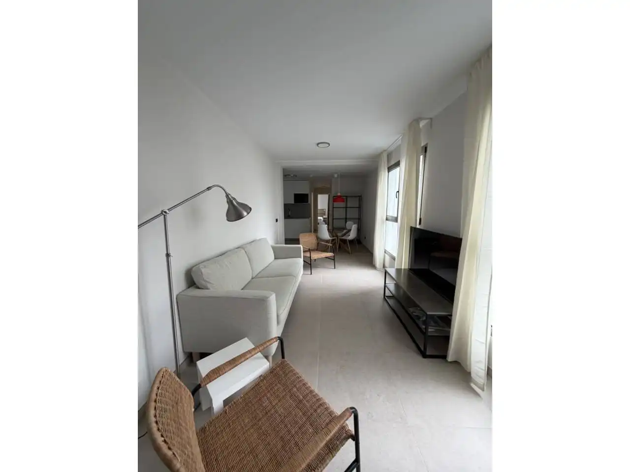 Sala de estar de Piso de alquiler en Las Palmas de Gran Canaria con Trastero, Amueblado y Alarma