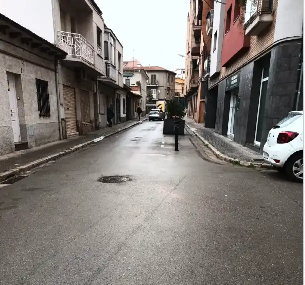 Vista exterior de Piso en venta en Mollet del Vallès