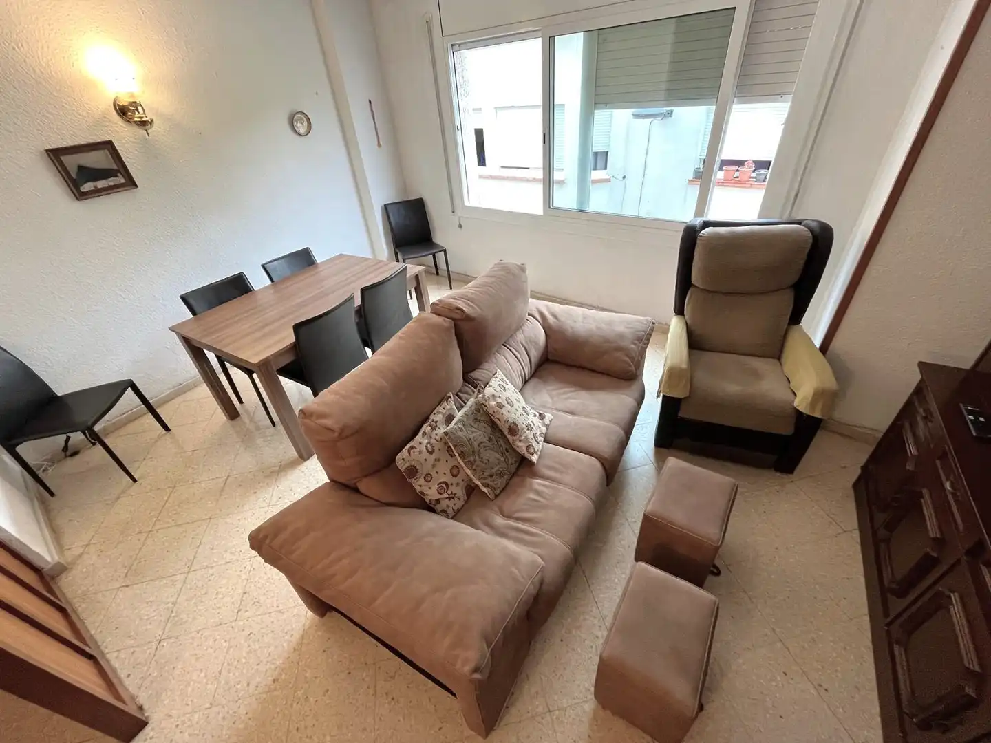 Sala de estar de Piso en venta en Palamós con Terraza