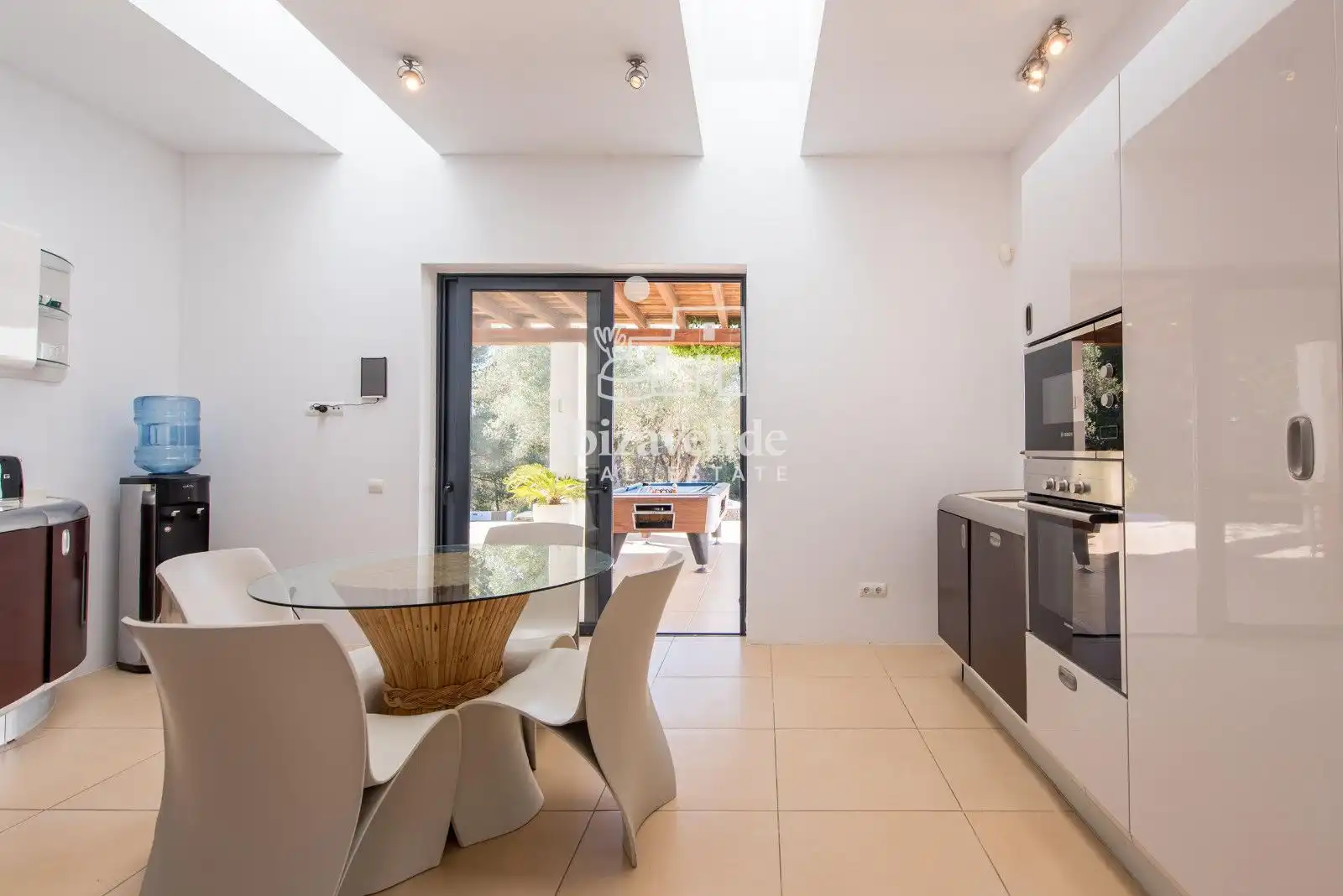 Cocina de Casa o chalet de alquiler en Santa Eulària des Riu con Aire acondicionado, Calefacción y Terraza