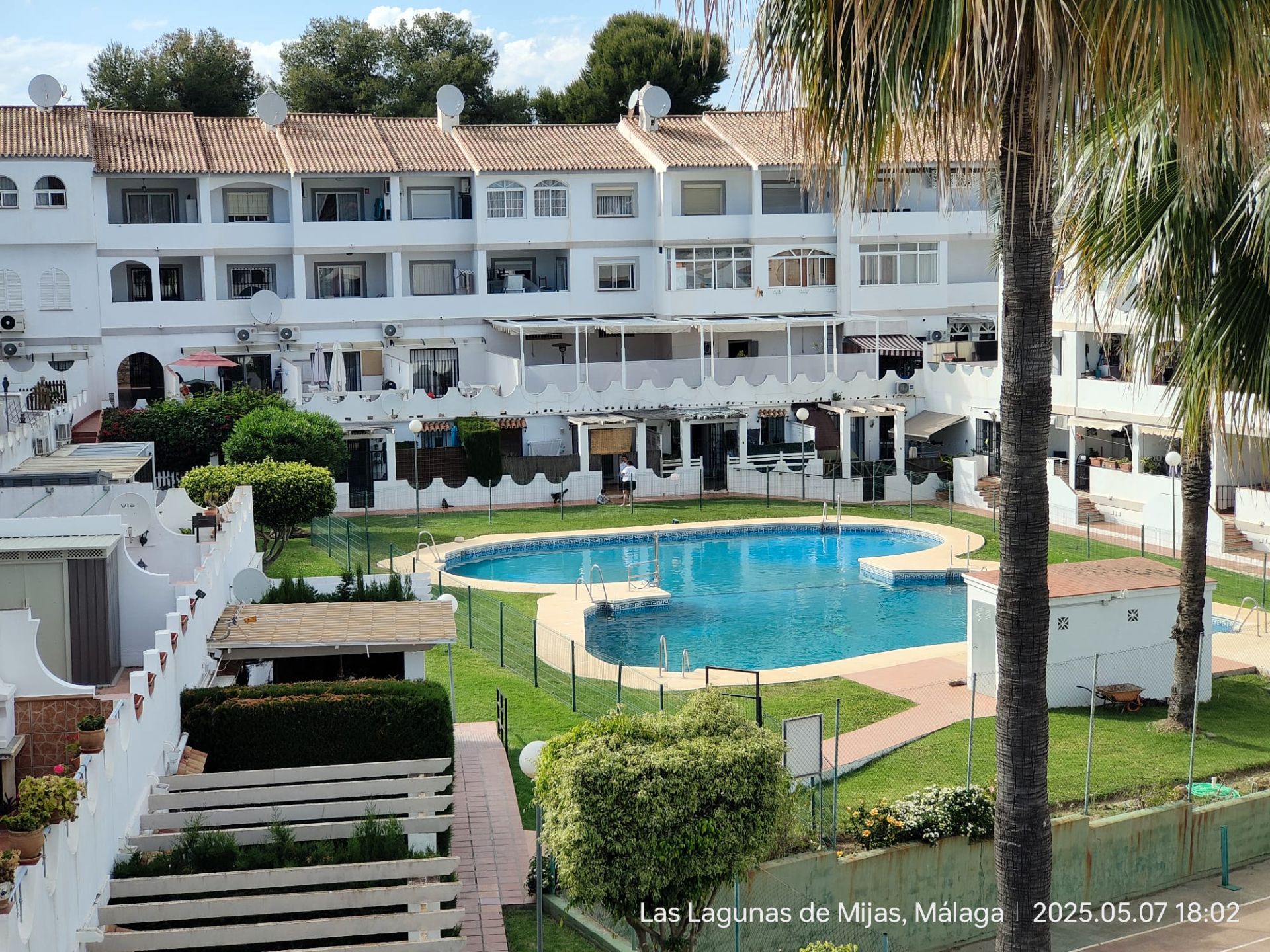 Jardín de Dúplex en venta en Mijas con Aire acondicionado, Terraza y Piscina comunitaria