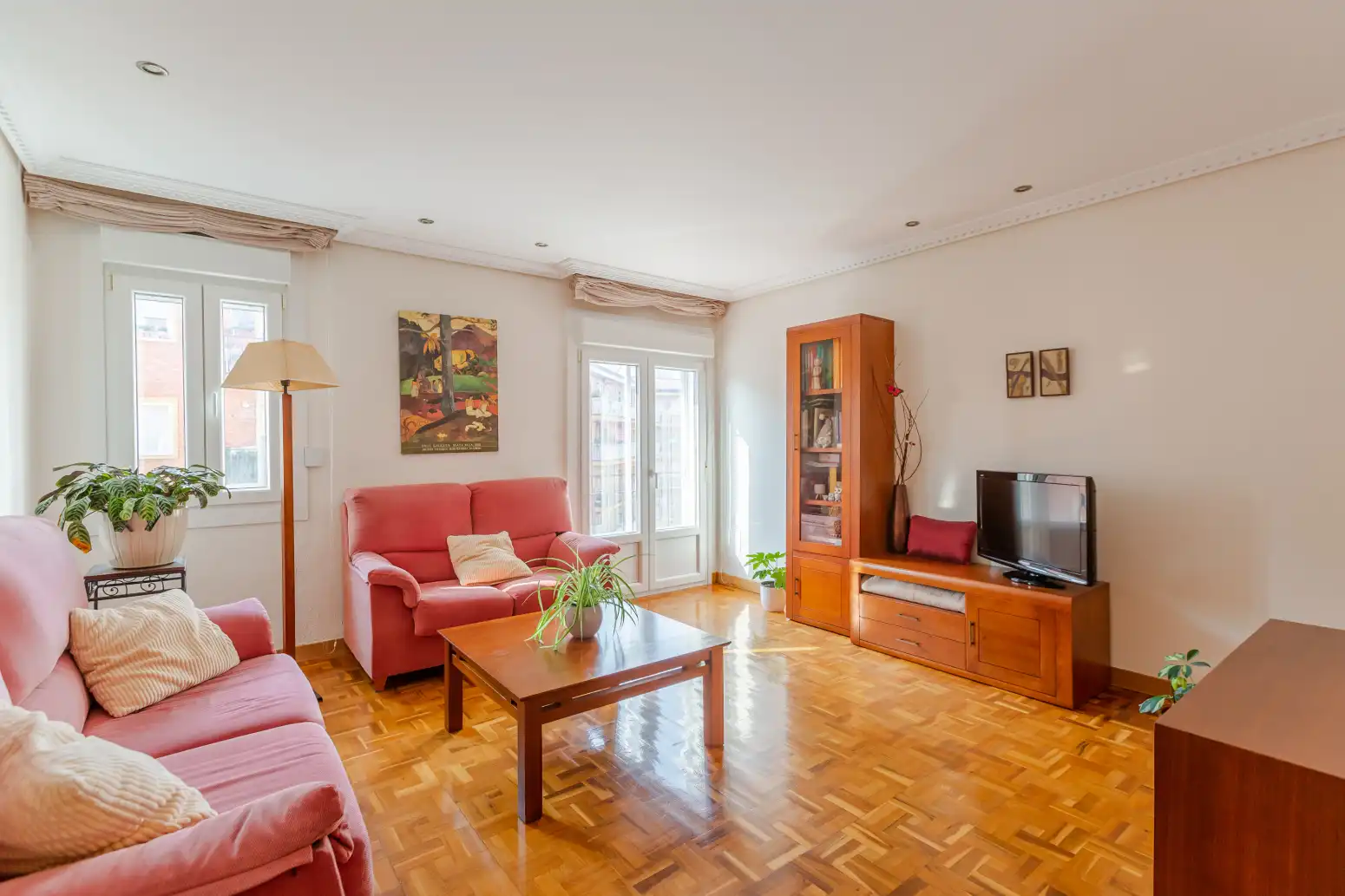 Sala d'estar de Pis en venda en  Pamplona / Iruña amb Calefacció i Balcó