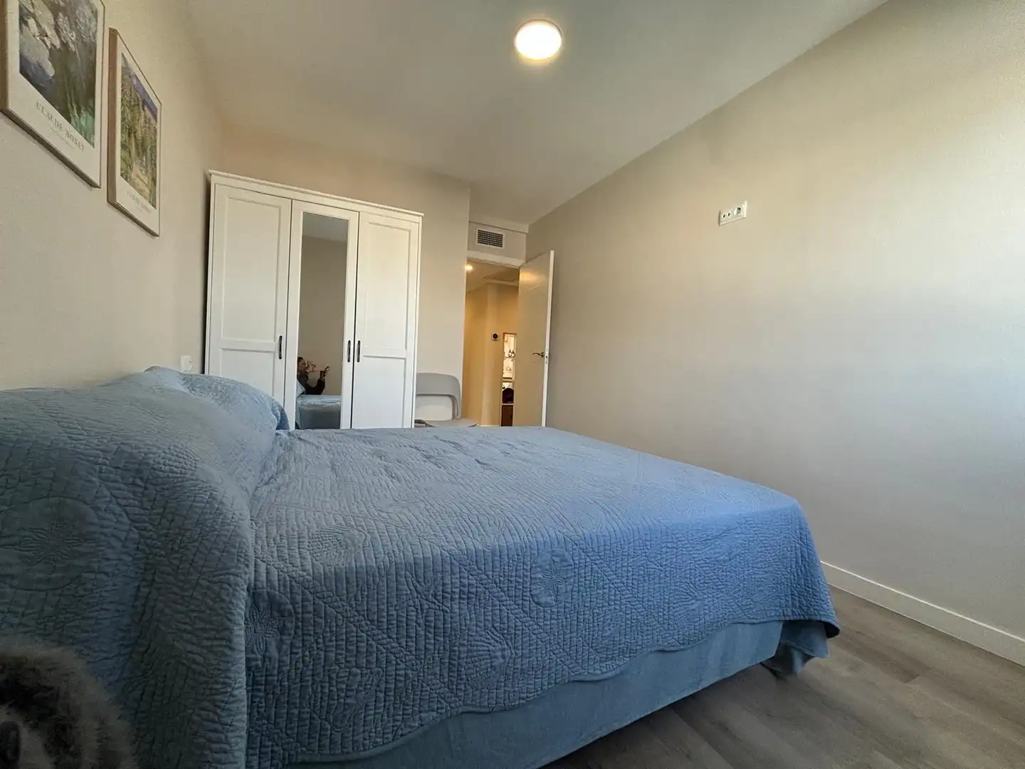 Schlafzimmer von Dachboden zum Verkauf in Alcúdia mit Klimaanlage, Parkett und Terrasse