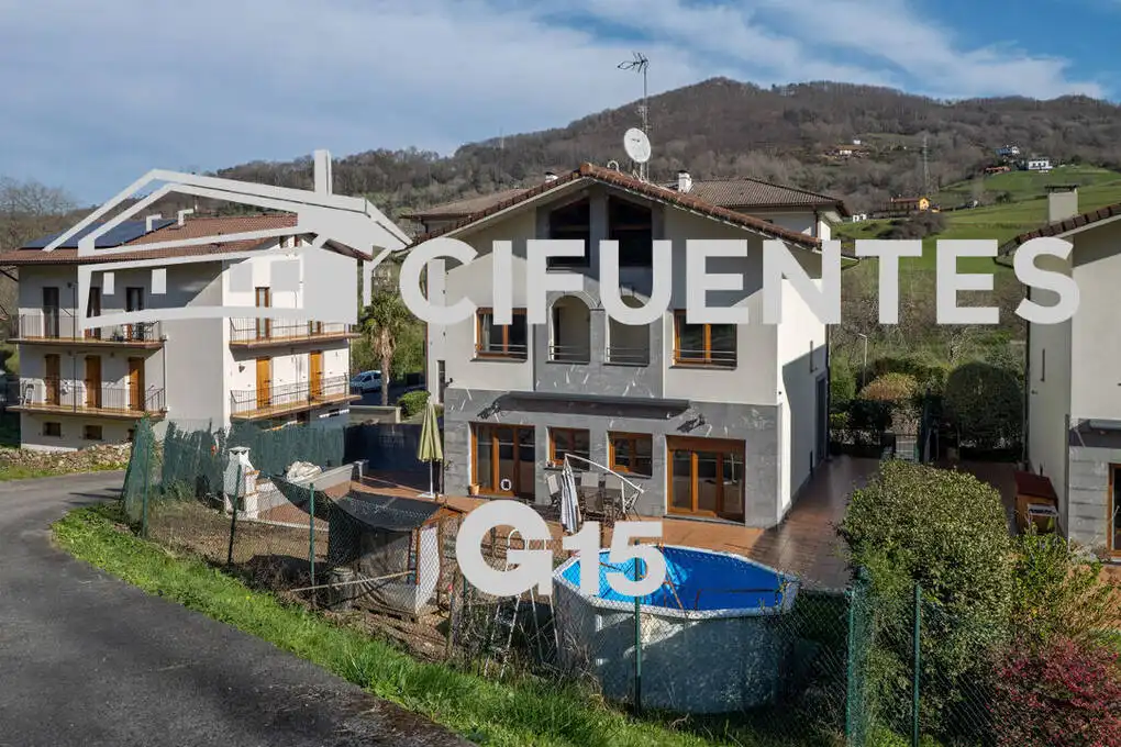 Exterior view of Houses for sale in Oiartzun  with Heating, Private garden and Terrace