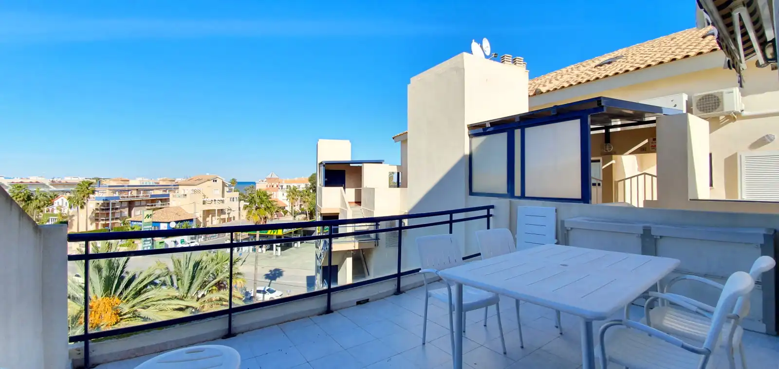 Terraza de Ático en venta en Dénia con Aire acondicionado, Calefacción y Terraza