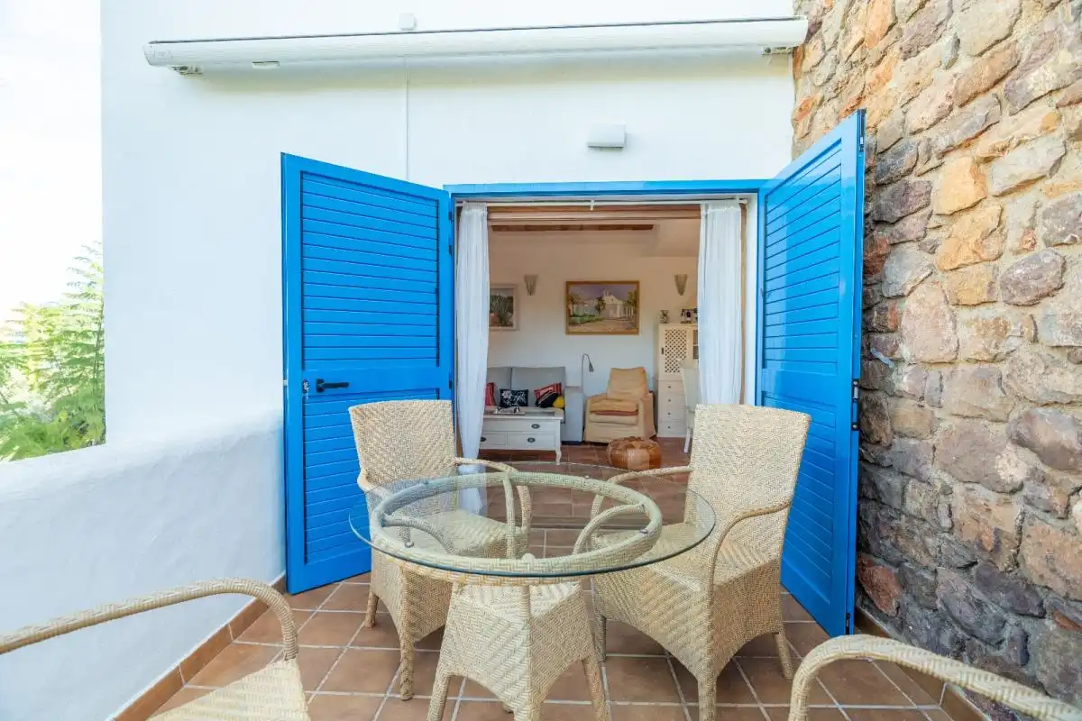Jardín de Ático en venta en Santa Eulària des Riu con Aire acondicionado, Calefacción y Piscina
