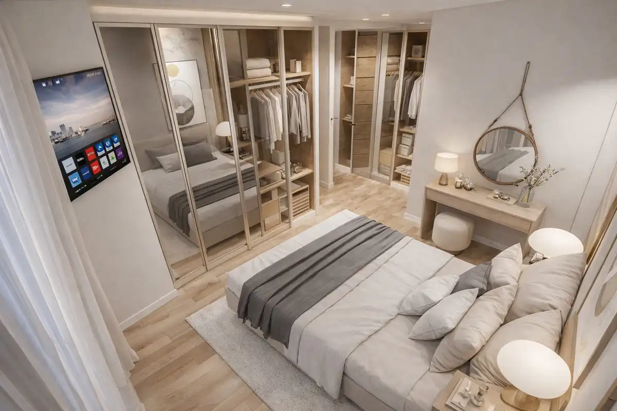 Dormitori de Apartament en venda en Fuengirola amb Aire condicionat, Calefacció i Terrassa