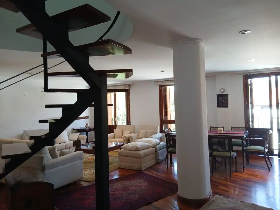 Sala de estar de Dúplex en venta en Ezcaray con Calefacción, Piscina y Balcón