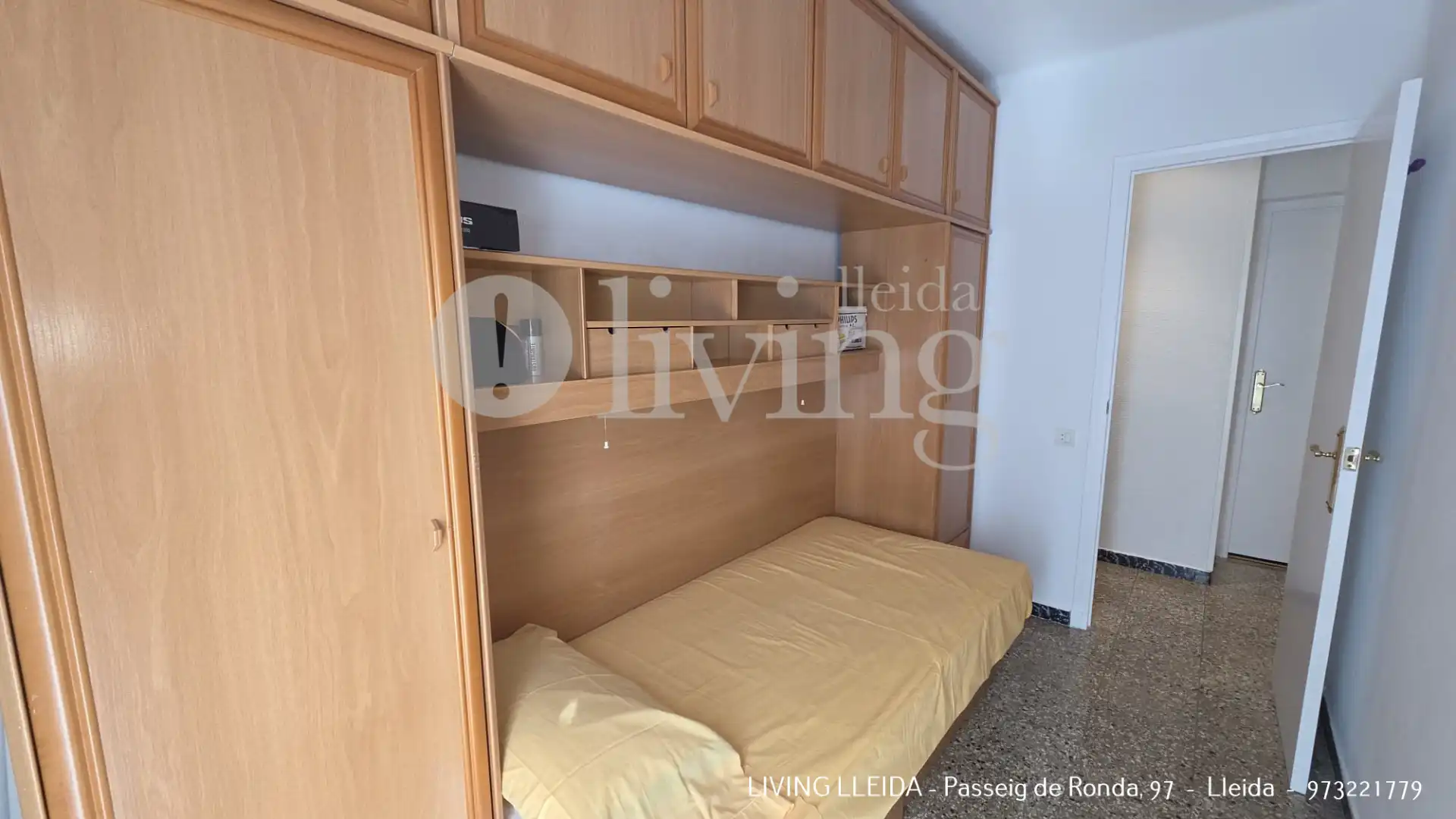 Bedroom of Flat for sale in Lleida  with Air Conditioner, Heating and Furnished