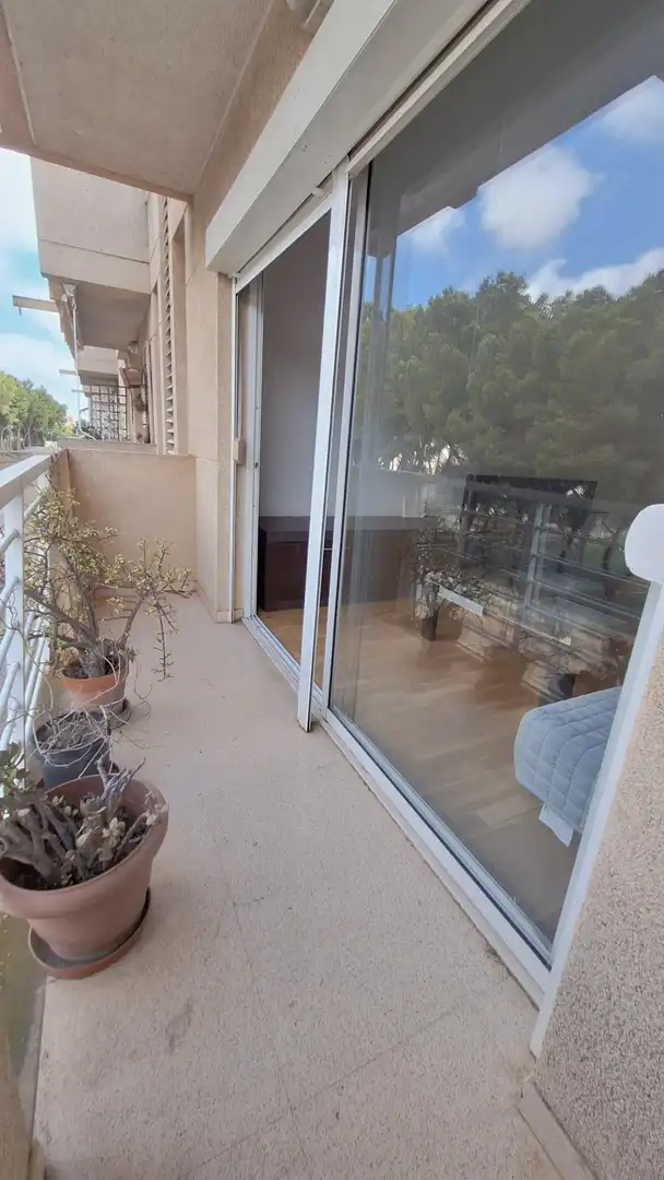 Terrassa de Pis de lloguer en  Palma de Mallorca amb Aire condicionat, Parquet i Terrassa