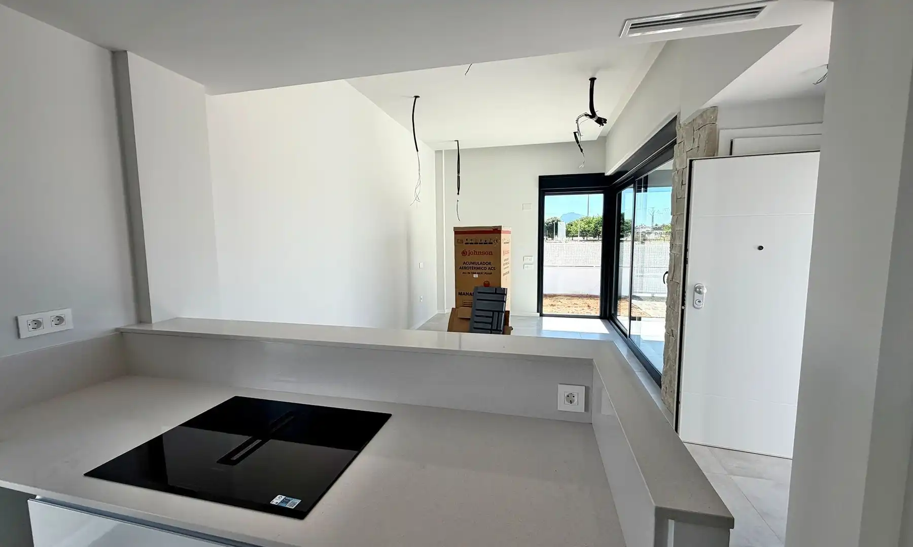 Cocina de Casa o chalet en venta en Els Poblets con Aire acondicionado, Calefacción y Jardín privado