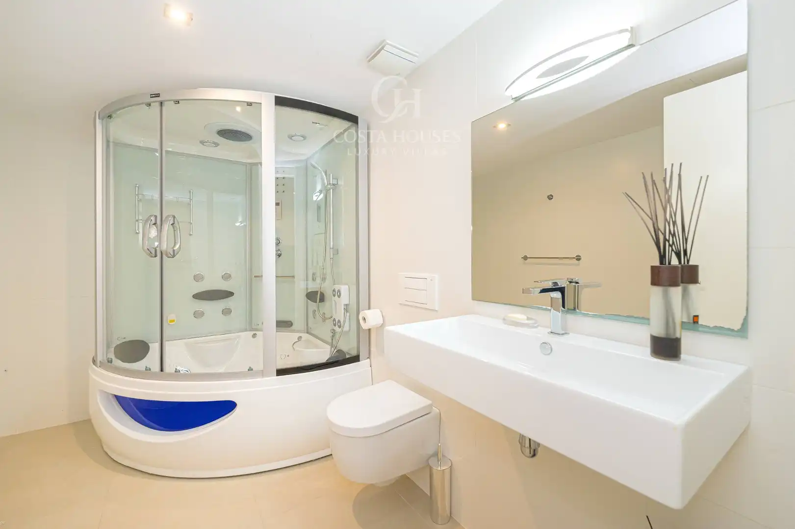 Bathroom of Houses for sale in Moraira  with Air Conditioner, Heating and Private garden