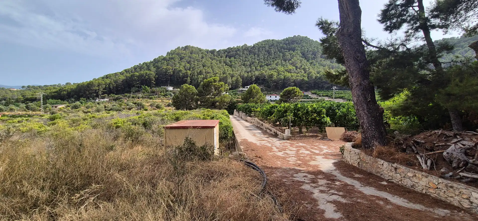 Finca rústica en venta en El Real de Gandia con Jardín privado, Terraza y Trastero