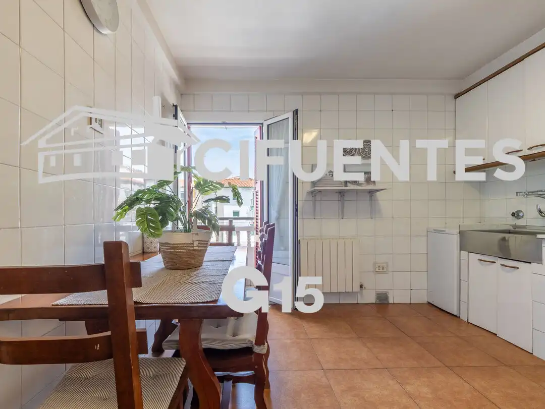 Kitchen of Flat for sale in Usurbil  with Heating and Furnished