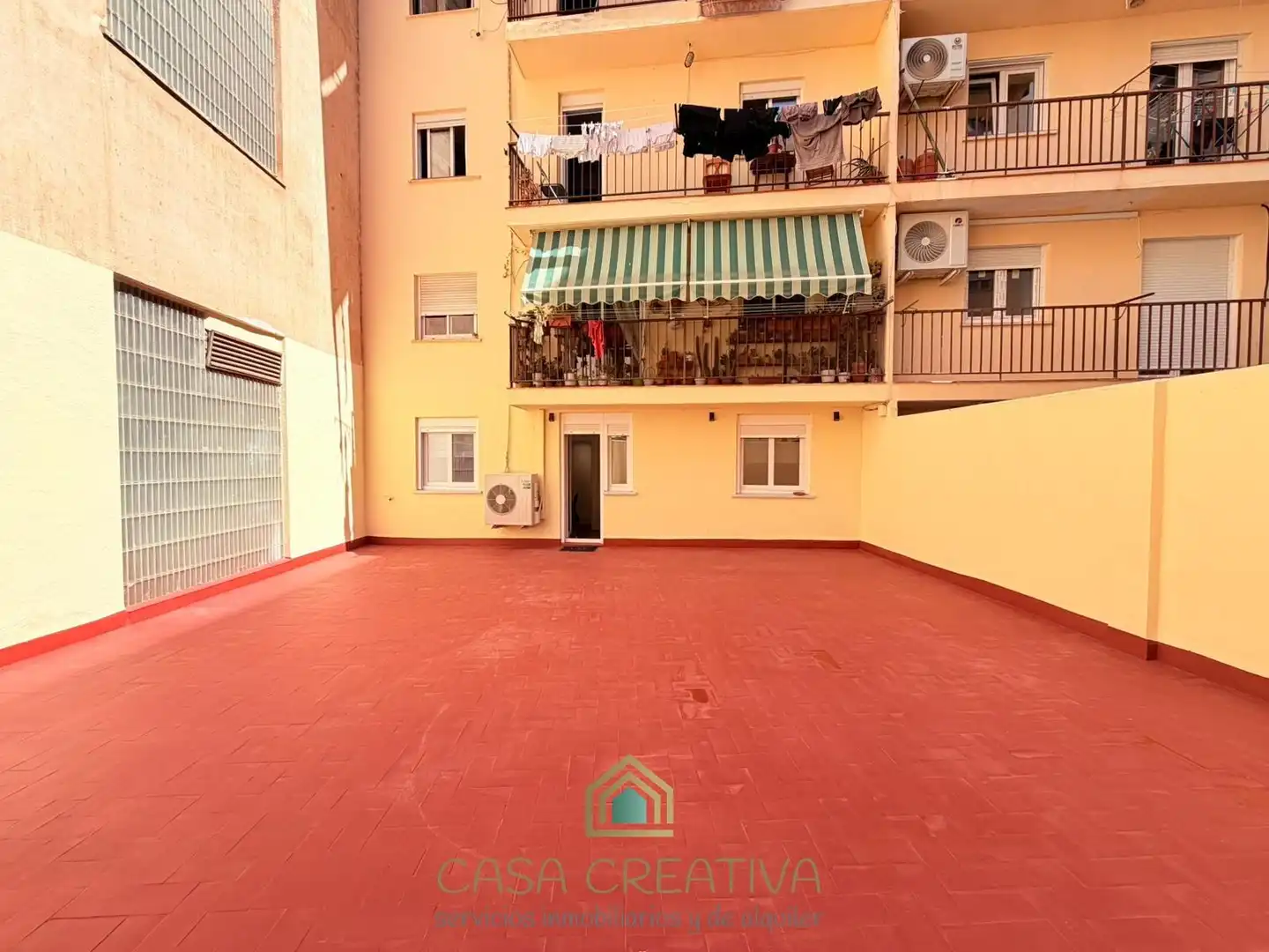 Terraza de Piso de alquiler en Valencia con Aire acondicionado, Calefacción y Terraza