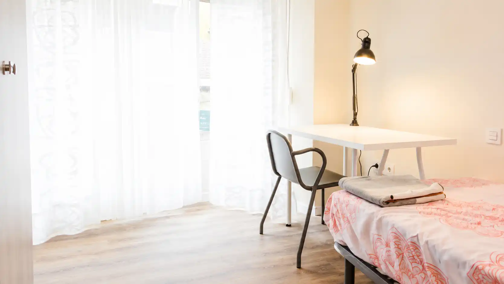 Bedroom of Flat for rent in Murcia  with Furnished, Oven and Washing machine