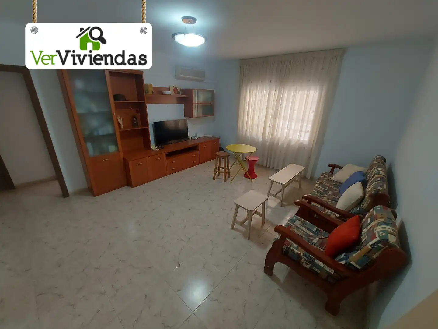 Living room of Flat for sale in Sant Andreu de la Barca  with Air Conditioner, Heating and Balcony