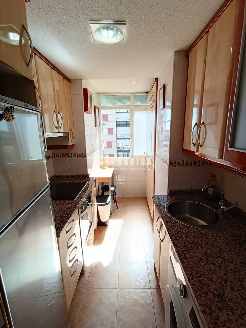 Cocina de Piso de alquiler en Madrid con Calefacción, Jardín privado y Terraza